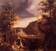 Thomas Cole Daniel Boone Sitting oil painting artist